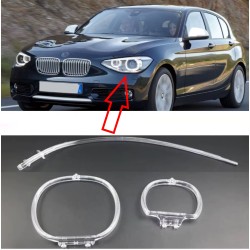 Fiber Optic Polycarbonate Left DRL BMW 1 Series F20 Replacement Headlight LED Acrylic Tube Guide Strip Light