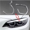 Fiber Optic Polycarbonate Left DRL BMW 2 Series F22 M2 Replacement Headlight LED Acrylic Tube Guide Strip Light