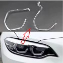 Fiber Optic Polycarbonate Right DRL BMW 2 Series F22 M2 Replacement Headlight LED Acrylic Tube Guide Strip Light