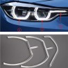 Fiber Optic Polycarbonate Right DRL BMW 3 Series F35 FULL LED Replacement Headlight Led Acrylic Tube Guide Strip Light