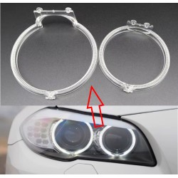 Fiber Optic Polycarbonate Right DRL BMW 5 Series F10 F18 2010-2013 Replacement Headlight LED Acrylic Tube Guide Strip Light