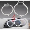 Fiber Optic Polycarbonate Left DRL BMW 5 Series F10 F18 2010-2013 Replacement Headlight LED Acrylic Tube Guide Strip Light