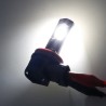 effetto visivo acceso Lampade Led H8 6000K 90W Kit SLUX Mini Super Luminoso Ultracompatto CanBus Plug & Play