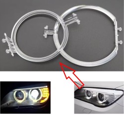 Fibra Ottica Policarbonato Sinistro DRL BMW Serie 7 F02 Ricambio Faro Led Acrylic Tube Guide Strip Light