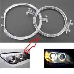 Fibra Ottica Policarbonato Destro DRL BMW Serie 7 F02 Ricambio Faro Led Acrylic Tube Guide Strip Light