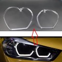 Fibra Ottica Policarbonato Destro DRL BMW Serie X2 F39 Ricambio Faro Led Acrylic Tube Guide Strip Light