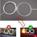 Fiber Optic Polycarbonate Right DRL BMW X3 F25 Headlight Replacement LED Acrylic Tube Guide Strip Light