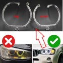 Fibra Ottica Policarbonato Sinistro DRL BMW Serie X3 F25 X4 F26 Ricambio Faro Led Acrylic Tube Guide Strip Light