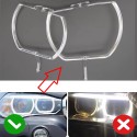 Fibra Ottica Policarbonato Destro DRL BMW Serie X5 F15 X6 F16 Ricambio Faro Led Acrylic Tube Guide Strip Light