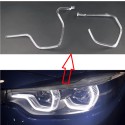 Fiber Optic Polycarbonate Left DRL BMW 4 Series F32 F36 F80 F83 Replacement Headlight LED Acrylic Tube Guide Strip Light