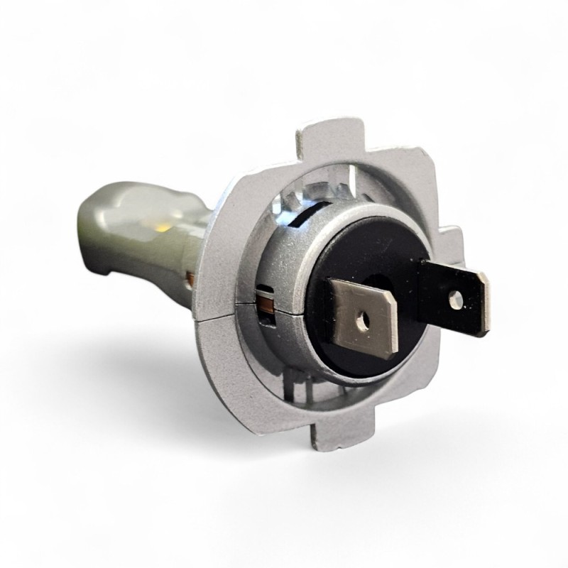 Lampade Led H7 CORTE con VENTOLA 4000K Gialle Canbus Stessa Misura Originale REVOLUTION
