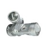 vista laterale e frontale Proiettore Lenticolare AOZOOM MINI H4  BI-LED ALL IN ONE Anabbagliante 40W Abbagliante 75W