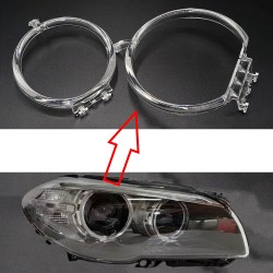 Fiber Optic Polycarbonate Right DRL BMW 5 Series F10 F18 Replacement Headlight LED Acrylic Tube Guide Strip Light