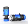 vista lente laterale  Proiettori Bi-Led + Laser Mini H4 Lenticolari All In One 160W