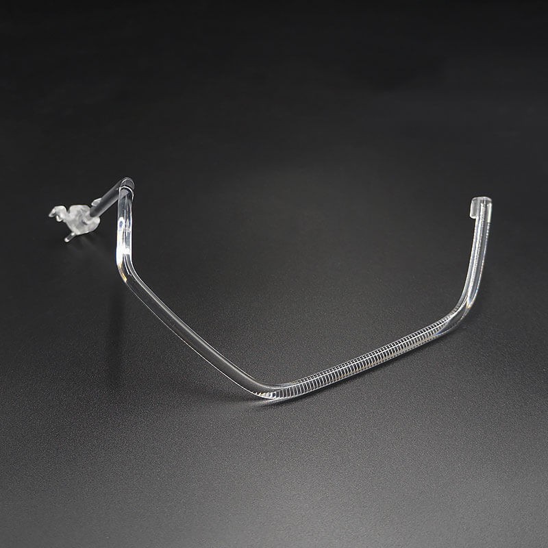 anello piccolo Fibra Ottica Policarbonato Sinistro DRL BMW Serie X1 F48 F49 LCI Ricambio Faro Led Acrylic Tube Guide Strip Light