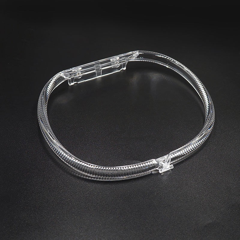 anello grande Fibra Ottica Policarbonato Destro DRL BMW Serie 1 F20 Ricambio Faro Led Acrylic Tube Guide Strip Light