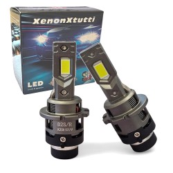 Kit Lampade Led D2S Sostituzione Dirette 6000k All In One Plug & Play Dimensione come Originale