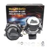 Proiettore Lenticolare 3 Pollici LED Bi-Led + Laser 70w Faro Lente Compatto Senza Centralina
