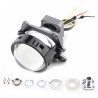 accessori Proiettore Lenticolare 3 Pollici LED Bi-Led + Laser 70w Faro Lente Compatto Senza Centralina