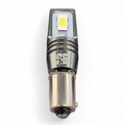 Coppia BA9S BAX9S H6W H21W Led CSP Super Canbus 6000K