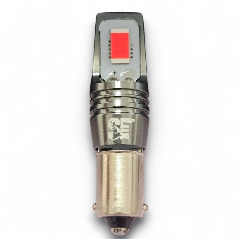 frontale Lampada BA9S BAX9S H6W H21W Rossa Led CSP Super Canbus Posizione o Stop