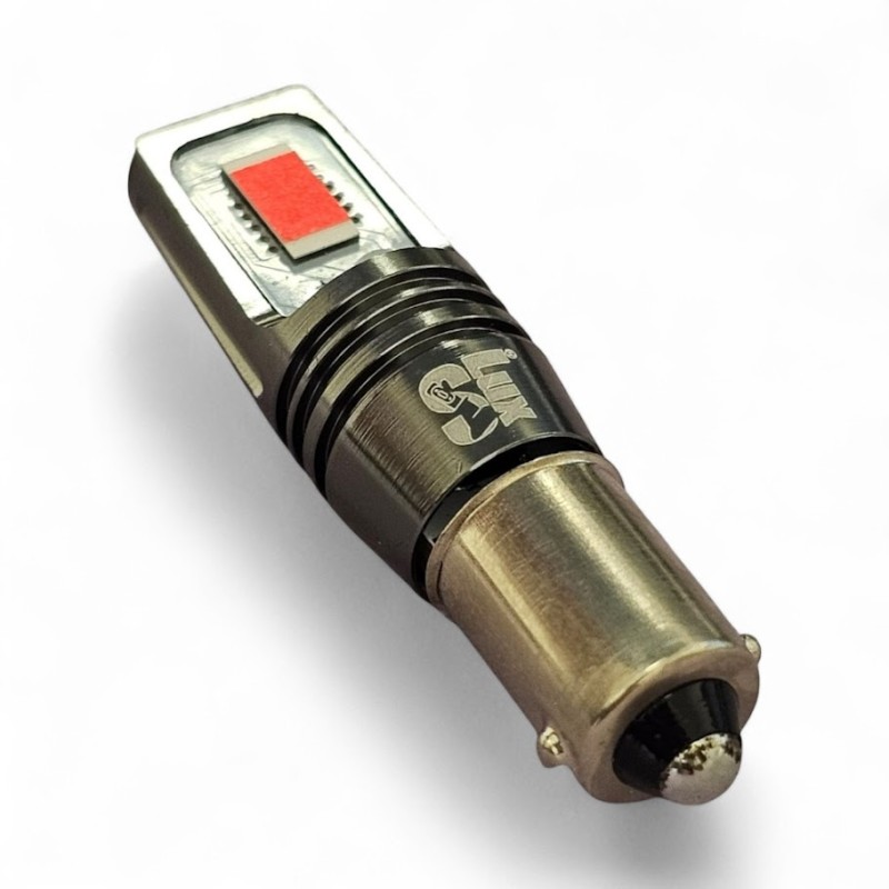connettore Lampada BA9S BAX9S H6W H21W Rossa Led CSP Super Canbus Posizione o Stop