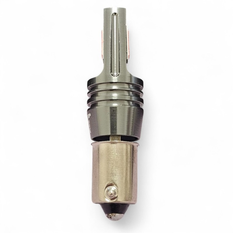 laterale Lampada BA9S BAX9S H6W H21W Rossa Led CSP Super Canbus Posizione o Stop