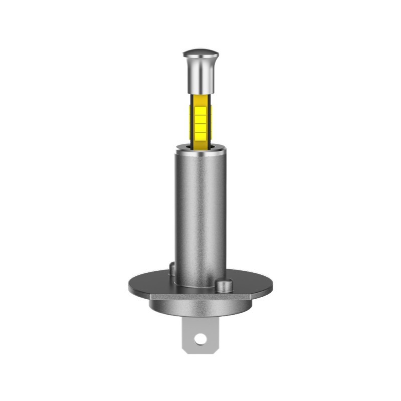 laterale Lampade Led H1 6000k per Lenticolare CORTE Canbus Stessa Misura Originale REVOLUTION