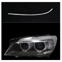 Fibra Ottica Policarbonato Sinistro DRL BMW Serie 7 F02 Superiore Ricambio Faro Led Acrylic Tube Guide Strip Light