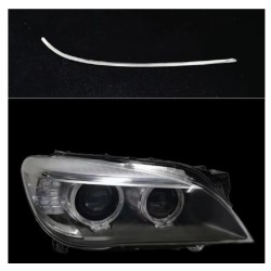 Fibra Ottica Policarbonato Destro DRL BMW Serie 7 F02 Superiore Ricambio Faro Led Acrylic Tube Guide Strip Light