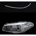 Fiber Optic Polycarbonate Left DRL BMW 5 Series F10 F18 Upper Replacement Headlight LED Acrylic Tube Guide Strip Light