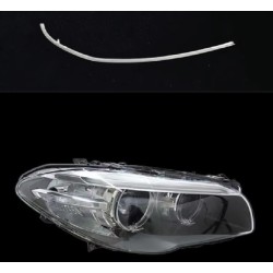 Fiber Optic Polycarbonate Right DRL BMW 5 Series F10 F18 Upper Replacement Headlight LED Acrylic Tube Guide Strip Light