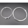 anello piccolo e grande Fibra Ottica Policarbonato DRL BMW Serie 5 F07 Ricambio Faro Led Acrylic Tube Guide Strip Light