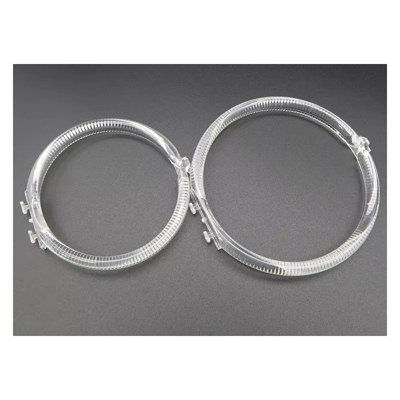 destro e sinistro Fibra Ottica Policarbonato DRL BMW Serie 5 F07 Ricambio Faro Led Acrylic Tube Guide Strip Light
