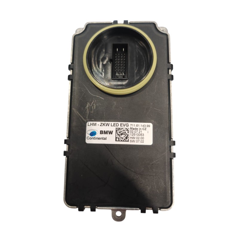 Módulo de control de faros delanteros original 711.61.143.99 BMW X5 X6 E71 F13 F06 E70 Reemplazo de faros Continental