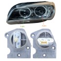 Modulo Led DRL Sinistro Angel Eyes BMW X1 E84 Ricambio b006728-C  b006727-C