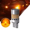 Lampada Led T20 WY21W 7440 Arancione 21W Assorbimento Super Canbus Freccia 2000lm 45 SMD 3030