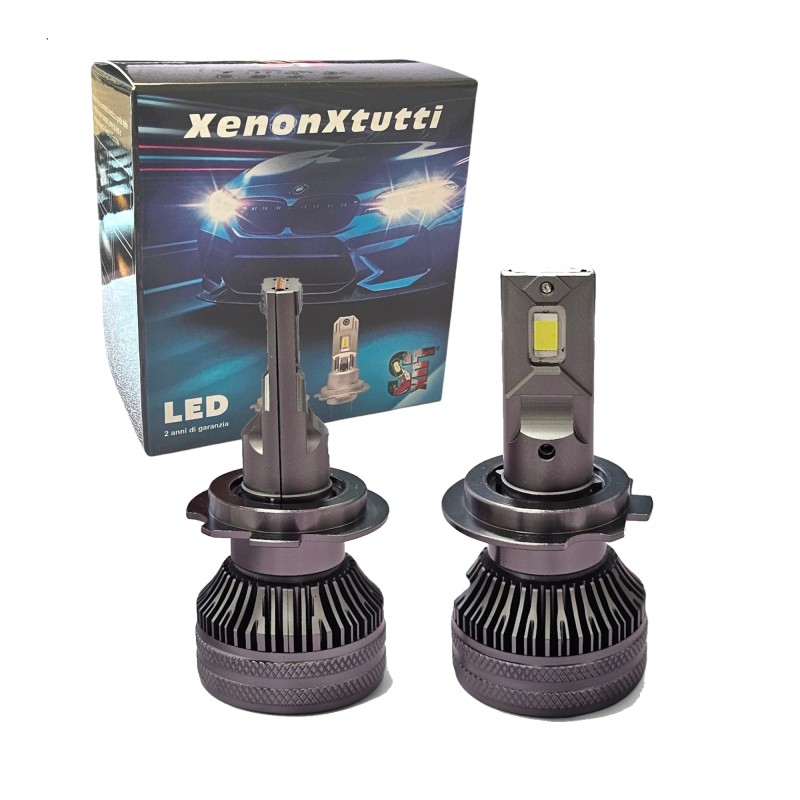 H7 Z-es 12000 Lumen LED Bulbs AURORA Complete Conversion Kit