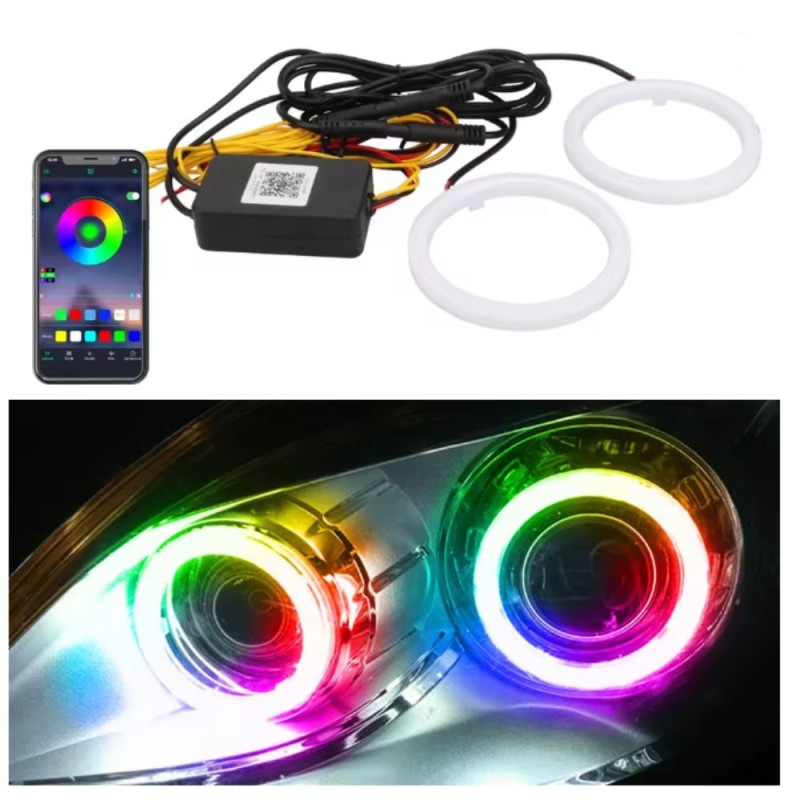 Aplicación móvil de efectos Angel Cotton RGB Magic de 120 mm Symphony