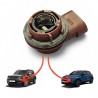 Portalámparas P21W para Jeep Renegade Fiat 500x 68285062AA, conector de cableado, luces de circulación diurna