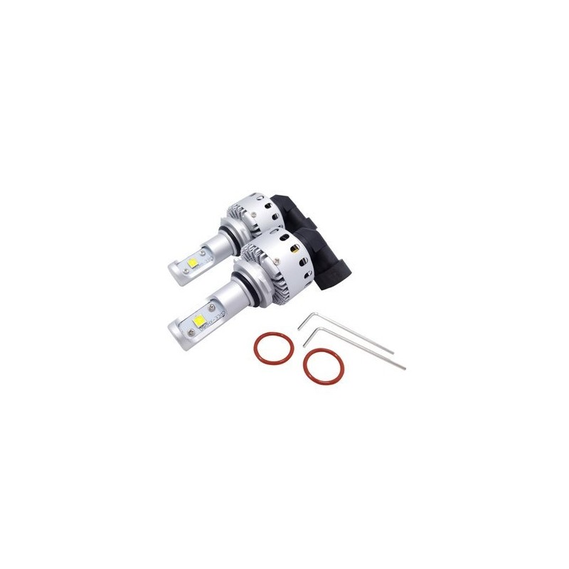 accessori kit Lampade Led HIR2 9012 6000k 7S CORTE Canbus XHP-50