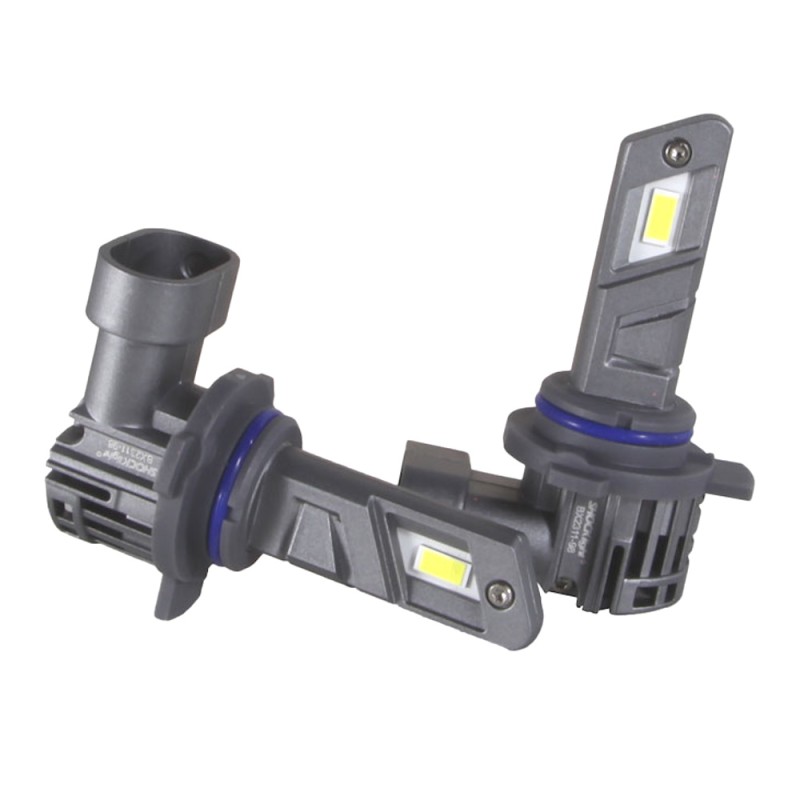 diverse angolazioni Lampade led HIR2 9012 6000K Ventola Integrata Ultracompatto Come Originale