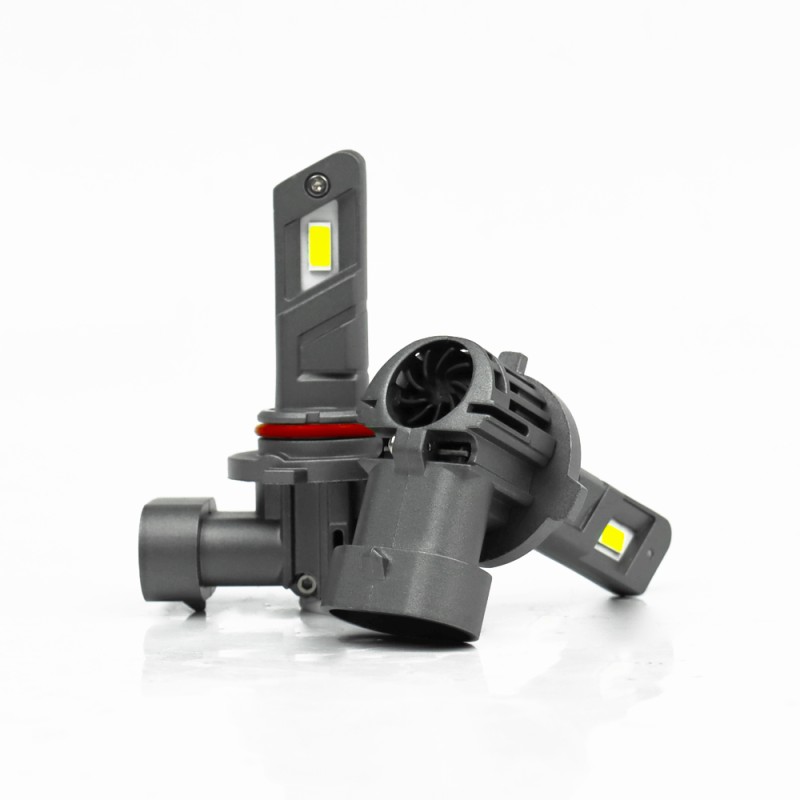 posteriore Lampade led HIR2 9012 6000K Ventola Integrata Ultracompatto Come Originale Nessuna Polarità