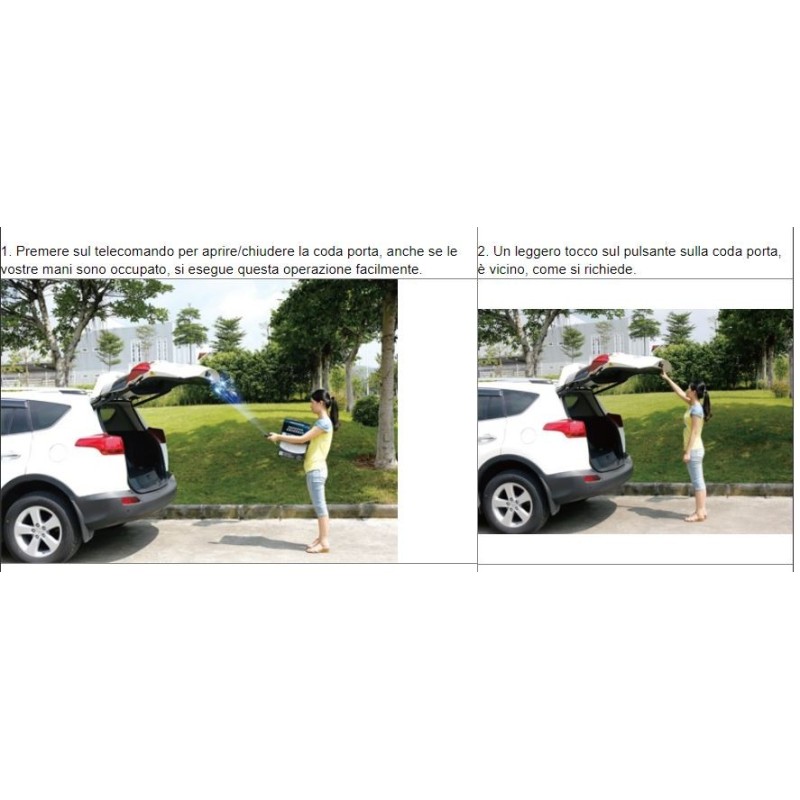 ELECTRIC TAILGATE WITH REMOTE CONTROL TOYOTA RAV4 2013-2016