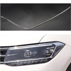 Fibra Ottica Policarbonato Sinistro DRL Volkswagen T-Cross Ricambio Faro Led Acrylic Tube Guide Strip Light