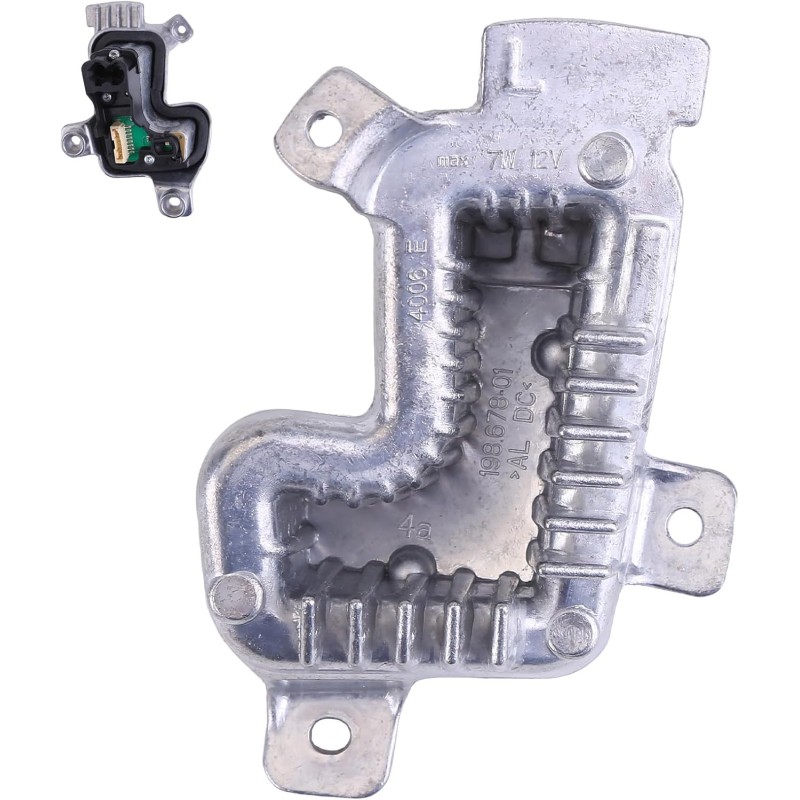 parte alluminio Indicatore di Direzione 6311 7419617 Led Freccia Sinistro BMW F30 F31 F35 USA Fanali Ricambio Modulo