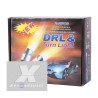KIT INDICADOR DRL CONECTOR NARANJA BLANCO 1156 BA15S BAU15S