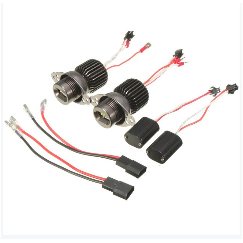 contenuto confezione Lampade Angel EYE Led BMW Serie 3 LCI E90 E91 6000k CanBus