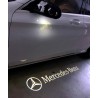 effeto visivo Proiettore Logo Sotto Specchietto Mercedes-Benz Classe GLB X247 Stemma Luce Benvenuto