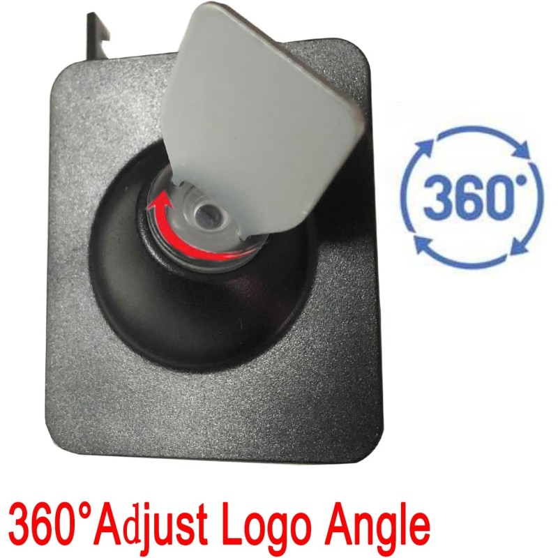 ruota a 360 gradi Proiettore Logo Sotto Specchietto Ford Stemma Luce Benvenuto Intera Fiancata